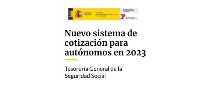 Nuevo sistema de cotización para autónomos